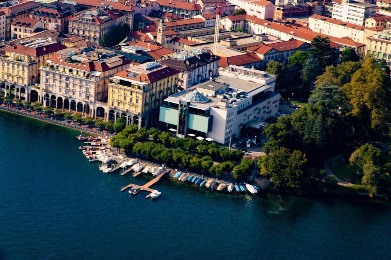 Violet Suite 5 Lugano City For 4 Guest -By Easylife Swiss Bagian luar foto