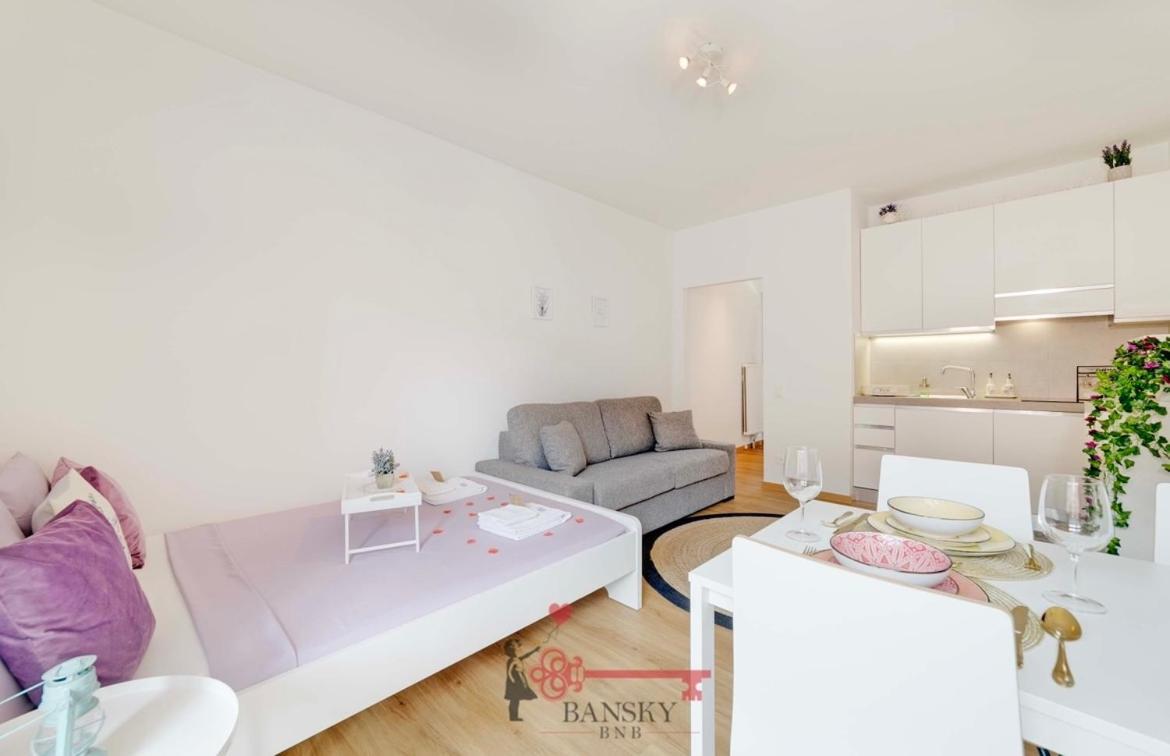 Violet Suite 5 Lugano City For 4 Guest -By Easylife Swiss Bagian luar foto